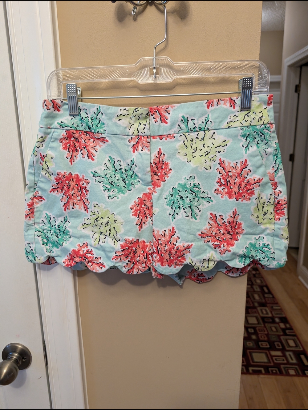 Crown & Ivy Mint Green Floral Swim Bottoms for Kids